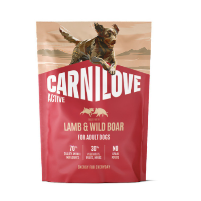 Сухий корм для дорослих собак всіх порід Carnilove Lamb & Wild Boar Adult Dog Ягня та дикий кабан