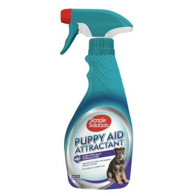 Засіб Simple Solution Puppy aid training spray для привчання цуценят до туалету