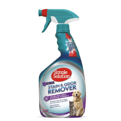 Спрей Simple Solution Stain&Odor Remover для видалення плям і запаху, з квітковим ароматом