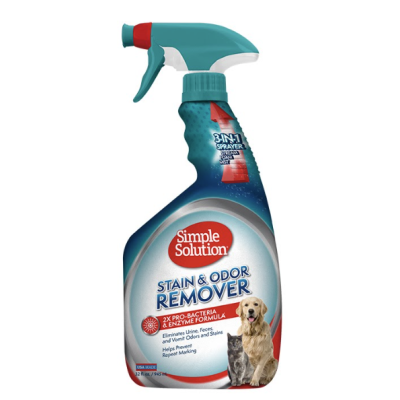 Спрей Simple Solution Stain & Odor для нейтралізації запахів і плям для домашніх тварин