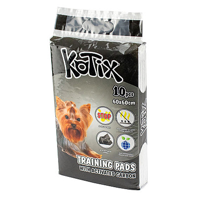 Пелюшки для собак Kotix Premium з активованим вугіллям 60*60 см