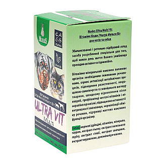 Вітамінно-мінеральний комплекс ModeS Ultra Multi Vit для котів та собак, 140 таб по 0.5 г