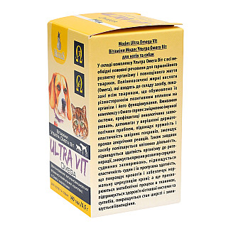 Вітамінно-мінеральний комплекс ModeS Ultra Omega Vit для котів та собак, 140 таб по 0.5 г