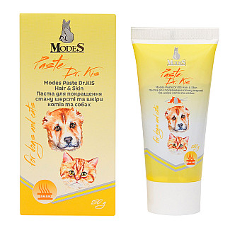 Паста для котів та собак Modes Dr.KIS Hair & Skin для шерсті та шкіри, 50 г