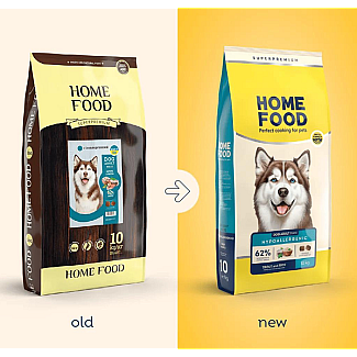 Сухий корм для собак великих порід Home Food (Хоум Фуд) DOG ADULT MAXI Гіпоалергенний «Форель з рисом», 10 кг