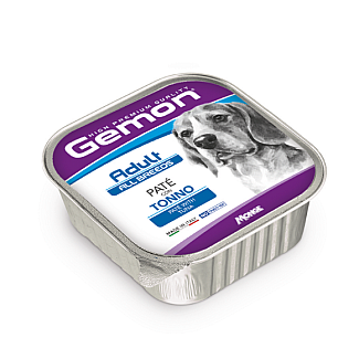 Вологий корм для дорослих собак усіх порід (паштет) Gemon (Джемон) Dog Adult Tuna з тунцем, 150 г
