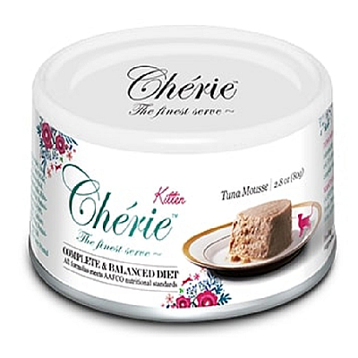Консервований корм Cherie Complete & Balanced Tuna Мус з тунця для кошенят