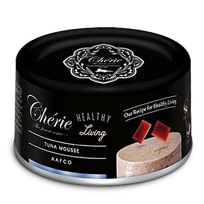 Вологий корм Cherie Healthy Living Мус для котів з тунцем