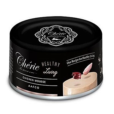 Вологий корм Cherie Healthy Living Мус для котів з куркою
