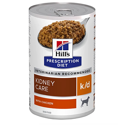 Вологий лікувальний корм для собак Hill's Prescription Diet K/D при захворюваннях нирок та зниженому апетиті