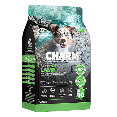 Сухий беззерновий холістик корм для собак Charm Grass-Fed Lamb ЧАРМ ЯГНЯ ВІДГОДОВАНЕ НА ТРАВІ