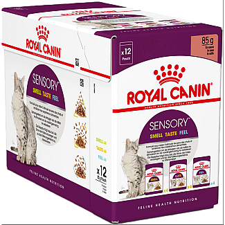 Вологий корм для дорослих кішок Royal Canin Sensory Multipack, 12* 85 г