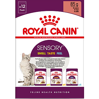 Вологий корм для дорослих кішок Royal Canin Sensory Multipack, 12* 85 г