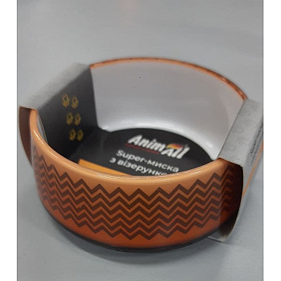AnimAll 0198 Super миска з візерунком, 300 мл