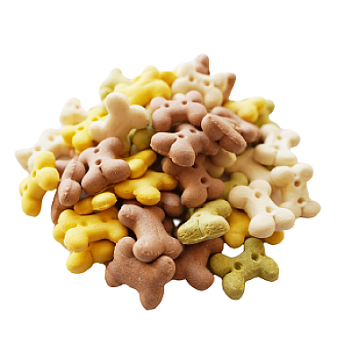 AnimAll Crunch Dog печиво Кістка Mix розмір XS
