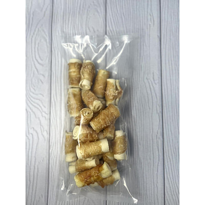AnimAll Dental трубочка рулетик №2 з м'ясом курки, 5-6 см