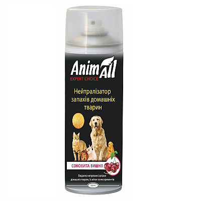 AnimAll нейтралізатор запаху домашніх тварин "Соковита вишня"