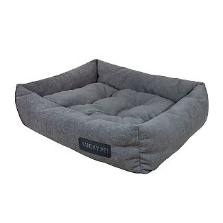 Лежак Lucky Pet Amia, серый, 34х45х10 см