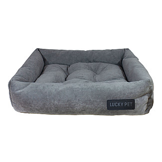 Лежак Lucky Pet Amia, серый, 34х45х10 см