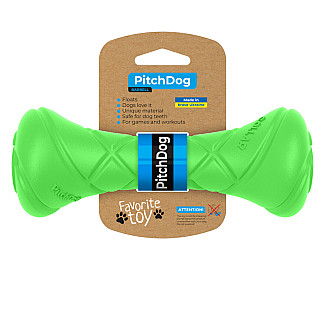 Ігрова гантель для апортировки PitchDog,  салатовий