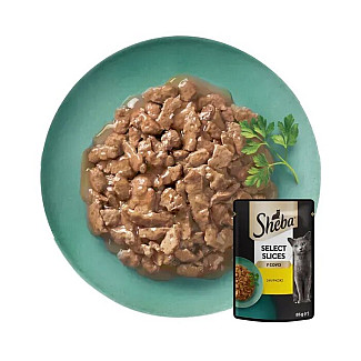 Влажный корм для кошек Sheba Select Slices pouch с курицей в соусе, 85 г