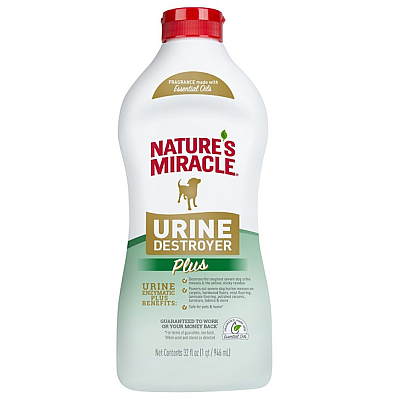 Засіб для усунення плям та запаху сечі собак 8in1 Nature's Miracle Urine Destroyer Plus