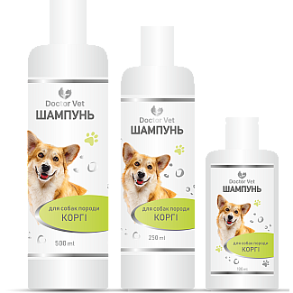 Шампунь для собак породи Коргі Doctor Vet, 500 мл