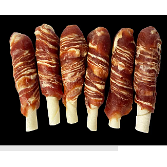 Ласощі для собак Nature's Protection Lifestyle Snack For Dogs Rawhide Sticks With Duck And Cod Rolls роли з качки і тріски, 75г