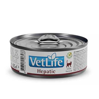 Вологий корм для котів Farmina Vet Life Hepatic за хронічної печінкової недостатності