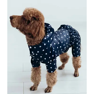 Дощовик для дівчат Dogs Bomba рюша серця