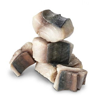 Natural Kitty Meaty Cube 100% Mackerel Ласощі для котів та собак у вигляді кубиків, скумбрія, 60г