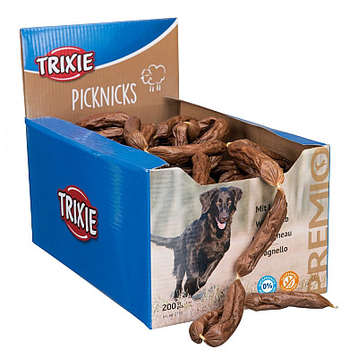 Ласощі Trixie Premio Picknicks для собак Сосиски з ягням 8 см 8 г
