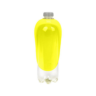 Поїлка-насадка на пляшку WAUDOG Silicone 165 х 90 мм, жовтий