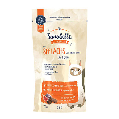 Sanabelle Snack Мінтай/Інжир