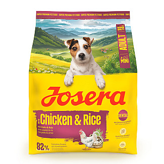 Сухий корм для собак JOSERA Mini Adult with Chicken & Rice, 900 г