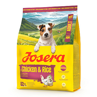 Сухий корм для собак JOSERA Mini Adult with Chicken & Rice, 900 г