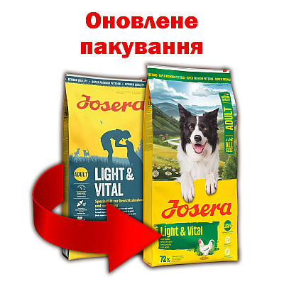 Сухий корм для собак JOSERA Light & Vital