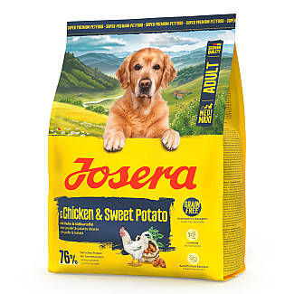 Сухой корм для собак JOSERA M/M Adult Chicken&SweetPotato, 900 г