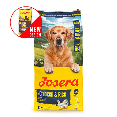 Сухий корм для собак JOSERA  M/М Adult Chicken & Rice (Large Breed)