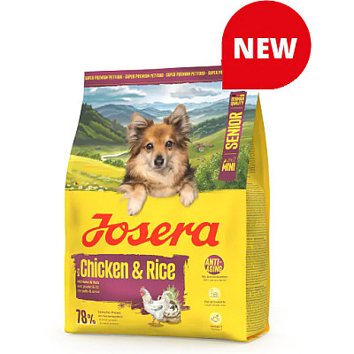 Сухой корм для собак JOSERA Mini Senior with Chicken & Rice