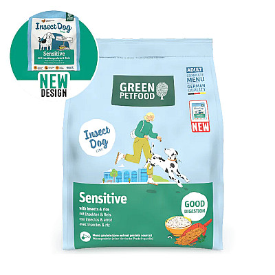 Сухий корм для собак Green Petfood Sensitive with Insects