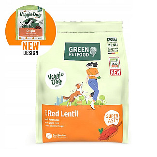 Сухой корм для собак Green Petfood with Red Lentil, 900 г