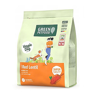 Сухой корм для собак Green Petfood with Red Lentil, 900 г