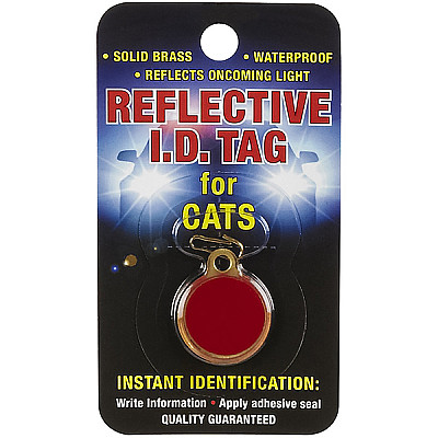 Брелок світловідбивний для адреси до нашийника для котів Coastal ID Tag