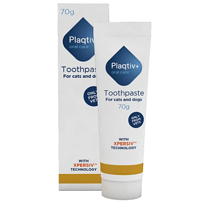 Зубна паста для собак та котів Plaqtiv+ Toothpaste