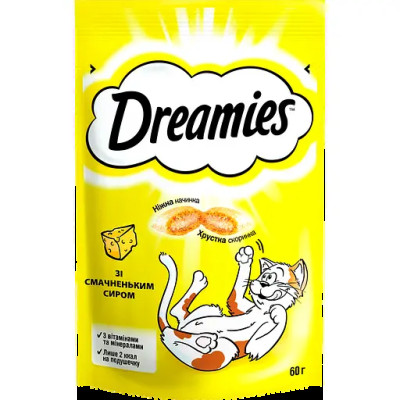 Лакомство для кошек Dreamies с сыром