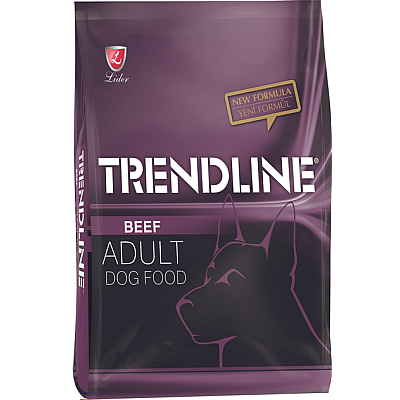 Повноцінний та збалансований сухий корм Trendline для собак з яловичиною
