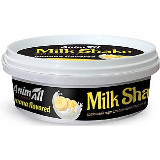 Додатковий корм AnimAll MilkShake зі смаком банана, 30 г