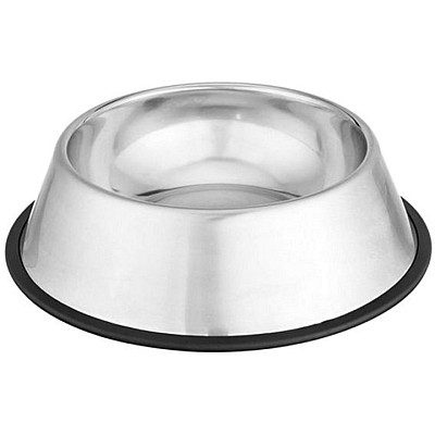 Миска для собак 4DOG DELUXE сталь, противоскользящая