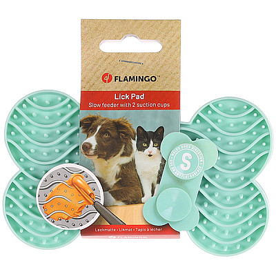 Flamingo Lick Pad Yummee Фламінго лизальний килимок антистрес для собак і котів
